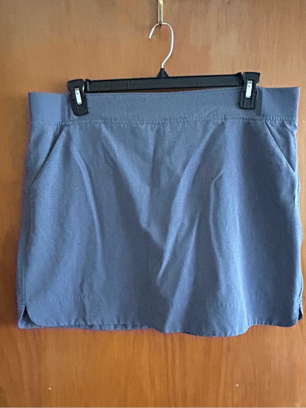 Casual Blue A-Line skort